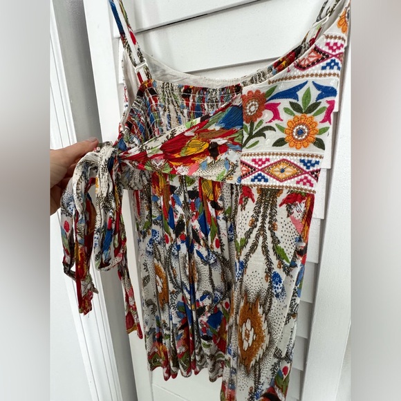 Anthro One September Fowler Embroidered Tank Top XS - Picture 7 of 13